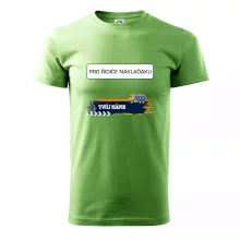 Stavba - vlastní nápis - náklaďák