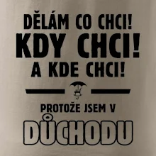 Dělám co chci, kdy chci důchod