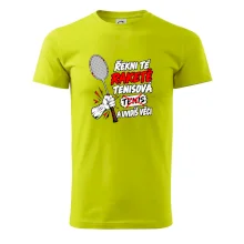 Badmintonová raketa není tenisová