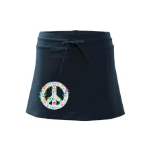 Peace and love symbol