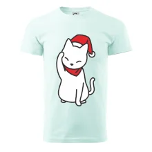 Vánoční kočka mávající