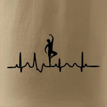 EKG tanečník muž