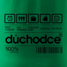 Čárový kód důchodce