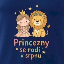 Dětský obrázek - princezny se rodí v srpnu