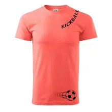 Kickball nápis šikmo