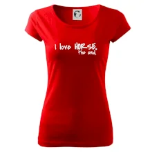 I love horse the end.