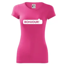 Nápis Bonjour Nápis Bonjour
