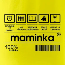 Čárový kód Maminka
