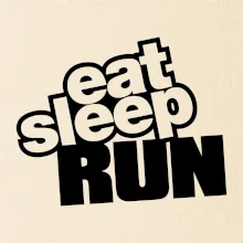 Eat sleep run velké