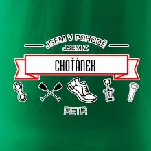 Jsem v pohodě jsem z ... (vlastní název a jméno)