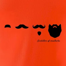 Evolution mustache