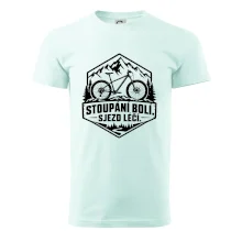 Stoupání bolí sjezd léčí - horské kolo