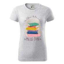 Holka, která miluje čtení