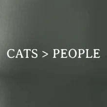 Cats > people