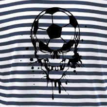 Fotbal lebka splash Fotbal lebka splash