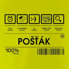 Čárový kód pošťák Čárový kód pošťák