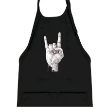 Rocková ruka kreslená