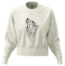 Geometrie - vlk - vyjící