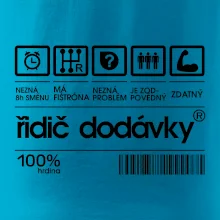 Čárový kód - řidič dodávky