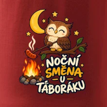 Noční směna u táboráku