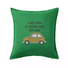 U nás doma je veterán pouze toto auto zelené