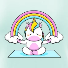 Yoga jednorožec - duha