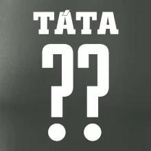 Táta - dres se jménem a číslem