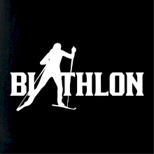 Biathlon nápis