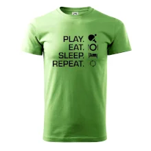 Stolní tenis - eat sleep