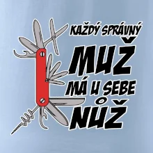 Každý správný muž, má u sebe nůž