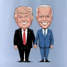Trump a Biden - velký kamarádi