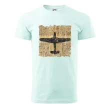 Egyptské hieroglyfy letadlo