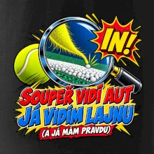 Soupeř vidí aut já vidím lajnu