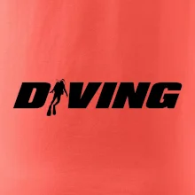 Diving nápis potápěč