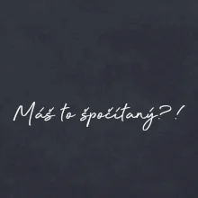 Matematika - máš to spočítaný