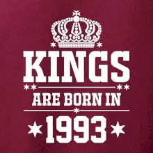 Kings are born in 1993