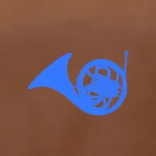 Blue French Horn