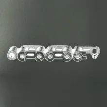 Cyklistický řetěz nákres