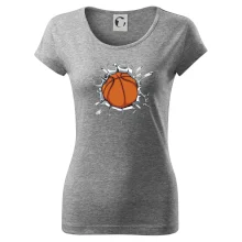 Basketbal míč v triku