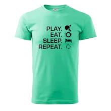 Stolní tenis - eat sleep