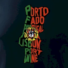 Mapy - názvy měst - Portugalsko