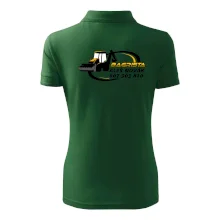 Bagrista v kruhu - vlastní nápis