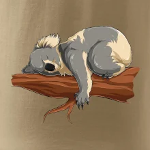 Koala na větvi