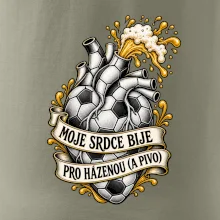 Moje srdce bije pro házenou a pivo