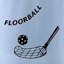 Floorball nápis šikmo