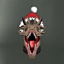 Vánoční drak (Pecka design)