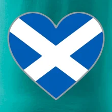 Skotské srdce na prso