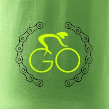 GO cyklista (fluo potisk)