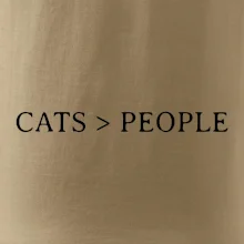 Cats > people