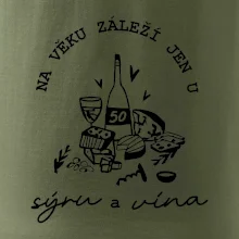 50 na věku záleží jen u sýru a vína
